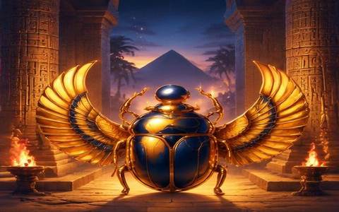 Scarab Temple — ilustrație de joc
