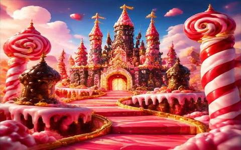 Candy Palace — ilustrație de joc