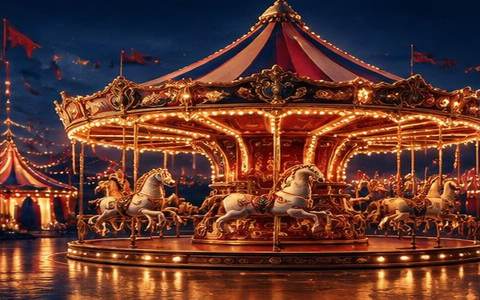 Carnival Lights — ilustrație de joc