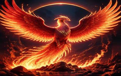 Phoenix Rise — ilustrație de joc